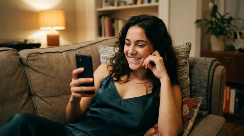 Video Calls With Your Potential Sugar Daddy: Why to Have Them and How to Do Them Well Woman_enjoying_video_call_202608050833
